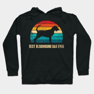 Mens Best Bloodhound Dad Ever Shirt Dog Lover Owner Fathers Day Hoodie